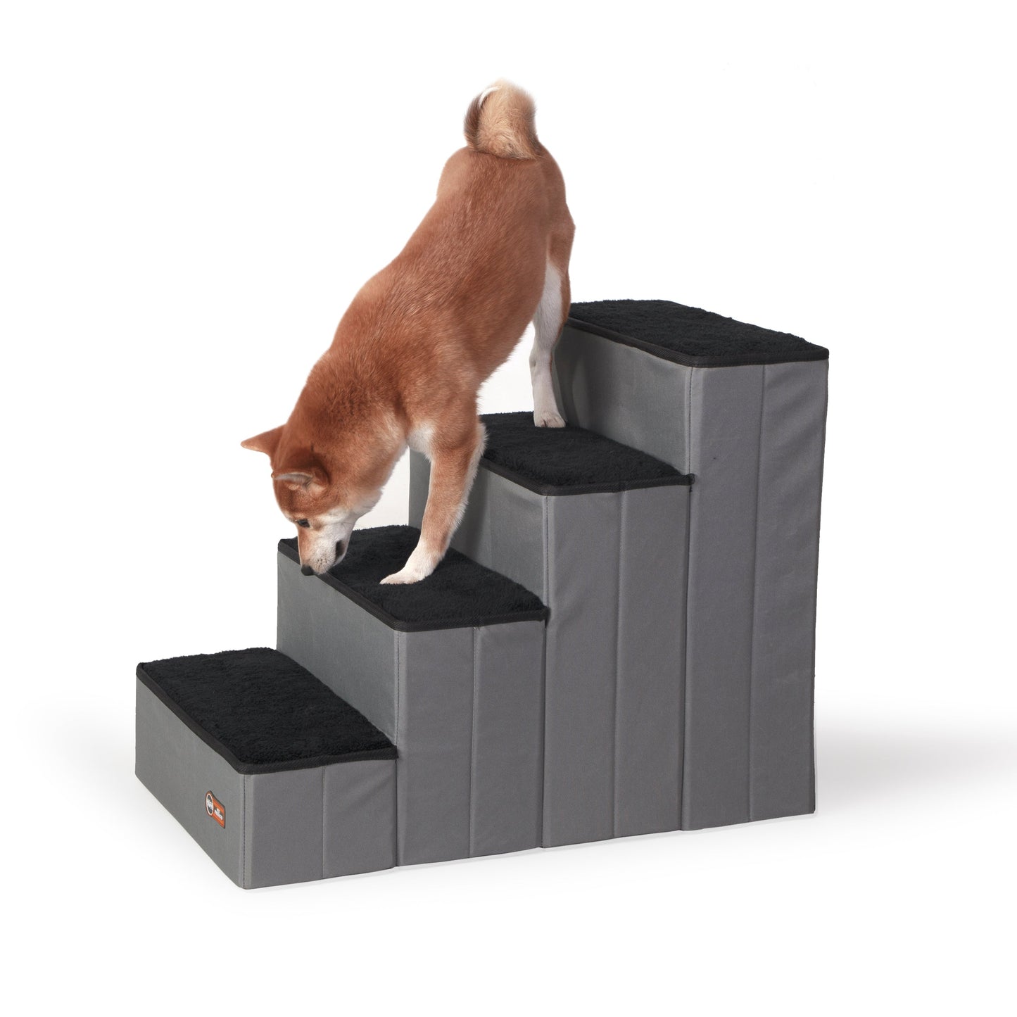 Artsuppl Collapsible Pet Stair Steps with Storage