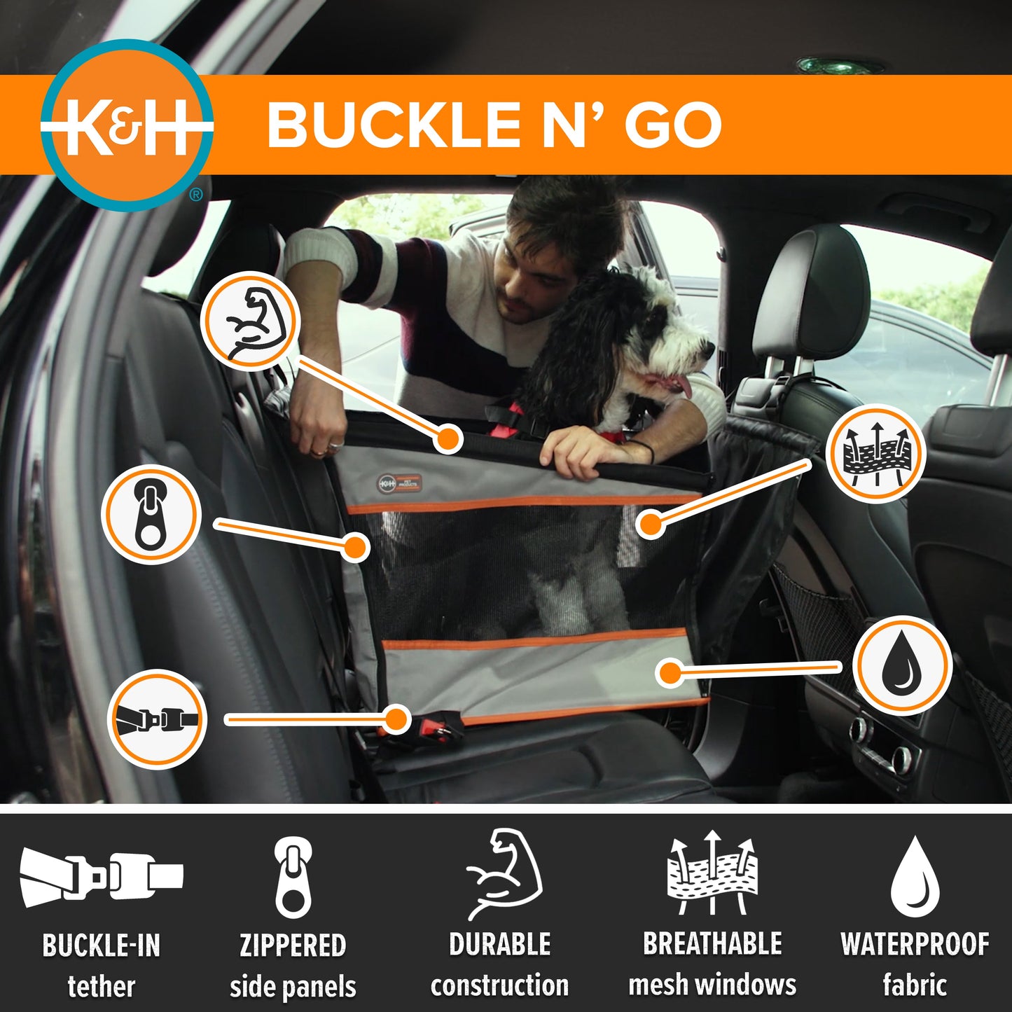 Artsuppl Buckle n' Go Pet Seat
