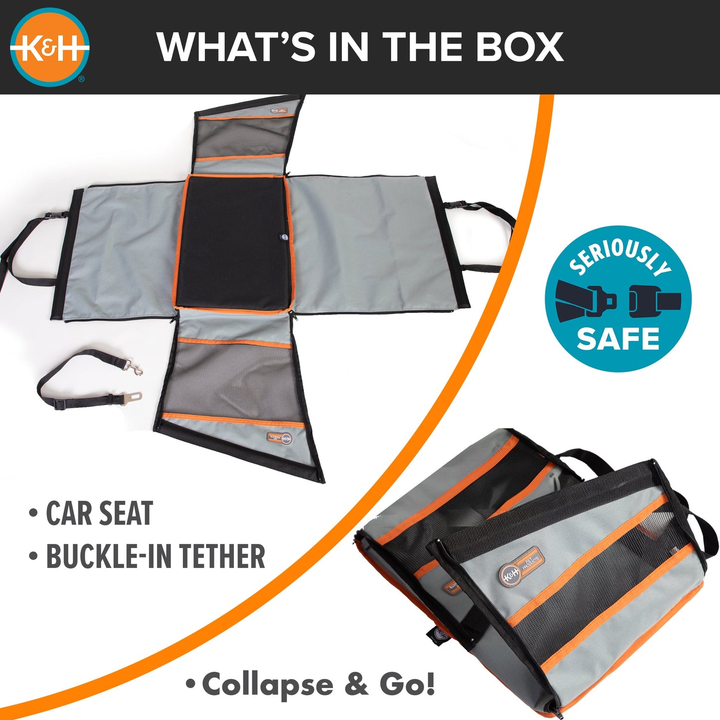 Artsuppl Buckle n' Go Pet Seat