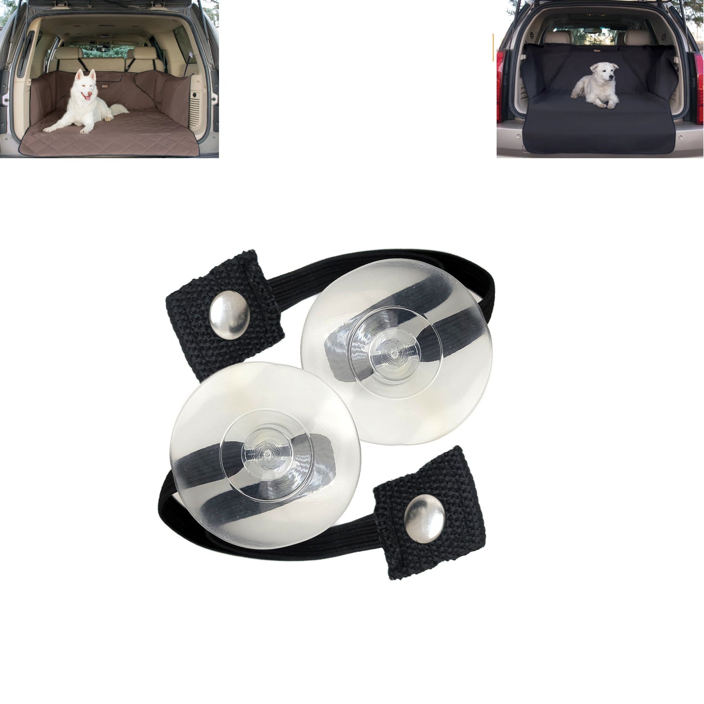 Artsuppl Cargo Cover Replacement Suction Cup with Strap Set
