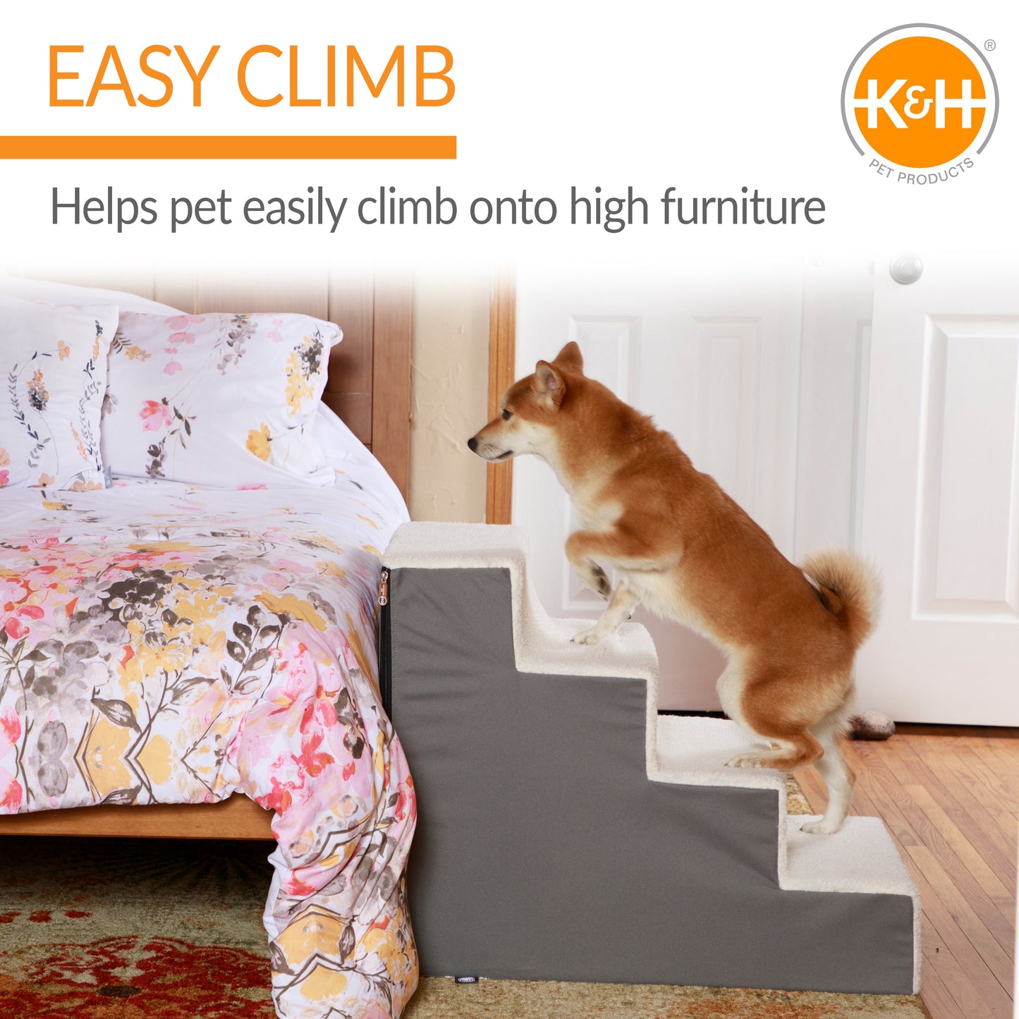 Artsuppl Collapsible Pet Stair Steps
